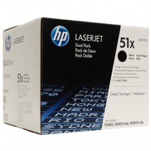 Cartus toner HP 51X Negru Q7551XD - ACOMI.ro