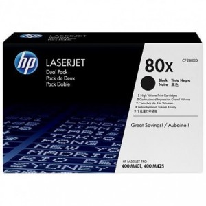 Cartus toner HP 80X Negru CF280XD - ACOMI.ro