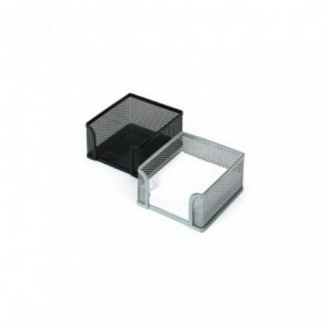 Suport cub notite plasa metalica Mesh, negru - FORPUS - ACOMI.ro