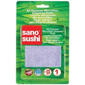 Laveta microfibre, 30x30cm, SANO SUSHI MICROFIBER - ACOMI.ro