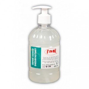 Sapun lichid antibacterian 500ml cu pompita, Fabi ECO - ACOMI.ro