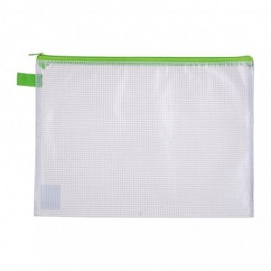 Punga A4 tip MESH, zip lock, Deli - ACOMI.ro