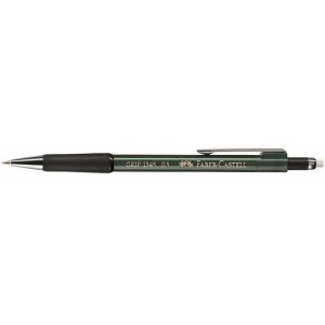 Creion mecanic 0.5mm, verde metalizat, Grip 1345 Faber-Castell - ACOMI.ro