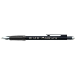 Creion mecanic 0.7mm, negru, Grip 1347 Faber-Castell - ACOMI.ro