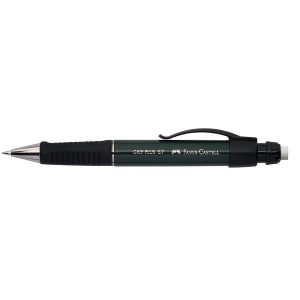 Creion mecanic 0.7mm, verde, Grip Plus 1307 Faber-Castell - ACOMI.ro