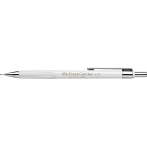 Creion mecanic 0.7mm, alb, Tk-Fine 2317 Faber-Castell - ACOMI.ro