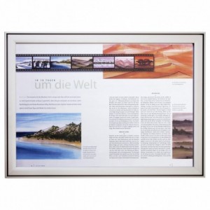 Display afisare A0 841x1189mm, aluminiu, MAGNETOPLAN - ACOMI.ro