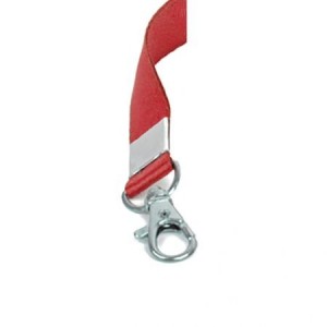 Lanyard textil 2x45 cm rosu, FORPUS - ACOMI.ro