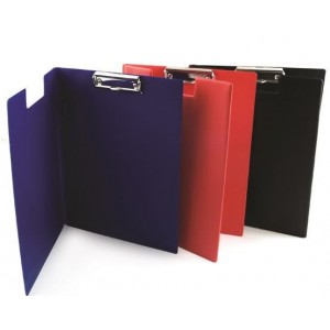 Clipboard dublu A5, albastru, Flaro - ACOMI.ro