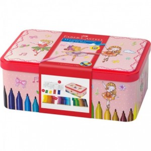 Carioca 33 culori/set Ballerina Box Connector Faber-Castell - ACOMI.ro