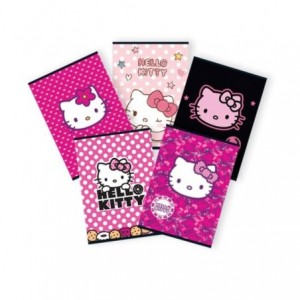 Caiet A5 48 file, dictando, licenta Hello Kitty Pigna - ACOMI.ro