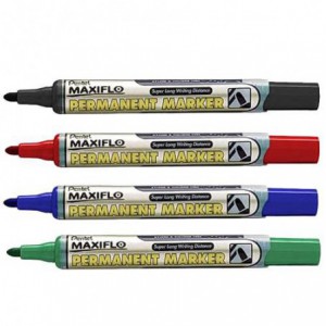 Permanent marker PENTEL Maxiflo - negru