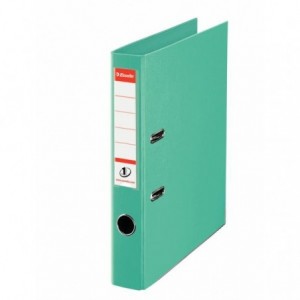 Biblioraft plastifiat de 5.0 cm, menta, A4, ESSELTE No.1 - ACOMI.ro