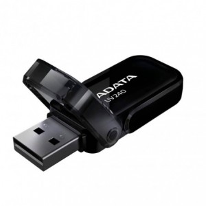 Memorie USB 64GB AUV240, negru, ADATA - ACOMI.ro