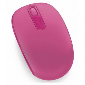 Mouse Wireless Microsoft Mobile 1850, magenta - ACOMI.ro