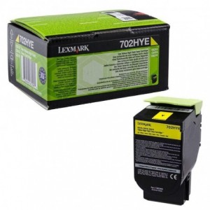 Cartus toner Lexmark 70C2HYE, yellow, 3k  - ACOMI.ro