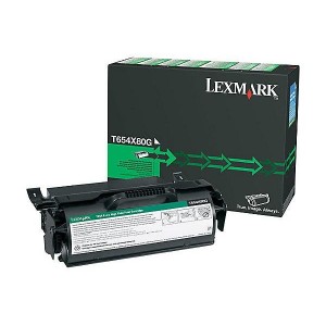 Cartus toner Lexmark T654X80G, negru, 36 k - ACOMI.ro