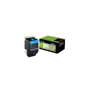 Cartus toner Lexmark 70C20CE, cyan, 1 k - ACOMI.ro