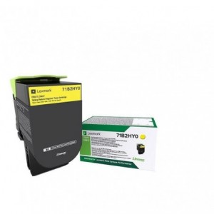 Cartus toner Lexmark 71B2HY0, yellow, 3.5k - ACOMI.ro