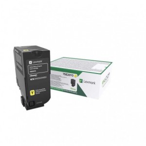 Cartus toner Lexmark 75B20Y0, yellow, 10 k - ACOMI.ro