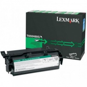 Cartus toner Lexmark T650H80G, negru, 25 k - ACOMI.ro