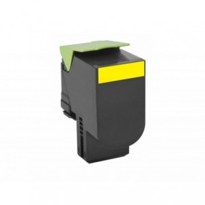 Cartus toner Lexmark 80C2XYE, yellow, 4 k - ACOMI.ro