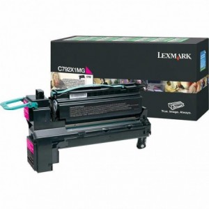 Cartus toner Lexmark C792X1MG, magenta, 20 k - ACOMI.ro