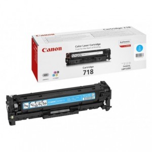 Toner Canon CRG718C, cyan, 2900 pg - ACOMI.ro