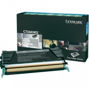 Cartus toner Lexmark C734A1KG, negru, 8 k - ACOMI.ro