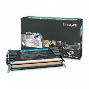 Cartus toner Lexmark C734A1CG, cyan, 6 k - ACOMI.ro