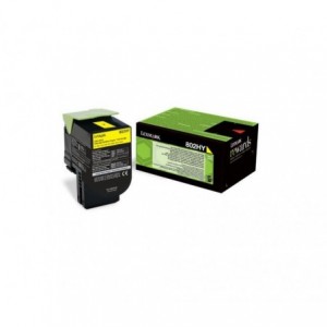 Cartus toner Lexmark 80C2HY0, yellow, 3 k - ACOMI.ro