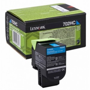 Cartus toner Lexmark 70C2HC0, cyan, 3 k - ACOMI.ro