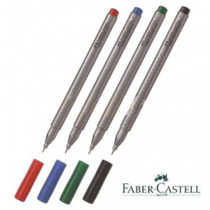 Liner FABER CASTELL Grip, 0.4mm, violet