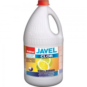 Clor Sano Javel lemon, 4 litri - ACOMI.ro