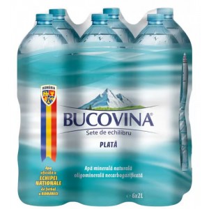 Apa minerala plata Bucovina 2l, 6 sticle/bax - ACOMI.ro