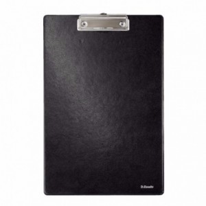 Clipboard simplu A4 negru, plastifiat PVC - ESSELTE