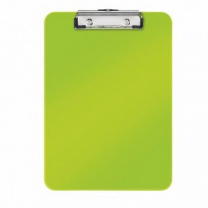 Clipboard simplu A4 verde-metalizat, plastifiat PVC, LEITZ Wow