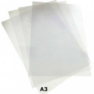 Coperti plastic transparent A3, 200 microni, , ACM BRAND