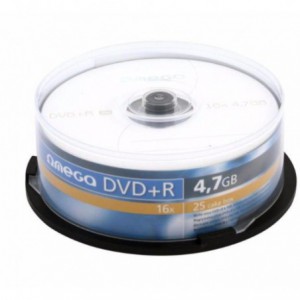 DVD-R OMEGA  OMD1625+, 16x, 4.7 GB OMD1625+