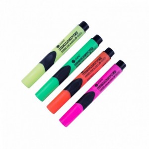 Textmarker cu grip, galben - Willgo - ACOMI.ro