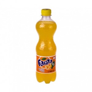 Fanta bautura carbogazoasa cu aroma de portocale 0.5 l - ACOMI.ro