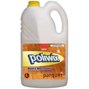 Detergent pentru parchet, SANO POLIWIX PARQUET 4L - ACOMI.ro