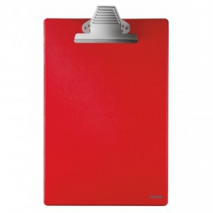 Clipboard simplu A4 rosu, plastifiat PVC, ESSELTE MAXI · ACOMI.ro