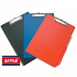 Clipboard simplu A4 plastifiat, negru - arma · ACOMI.ro