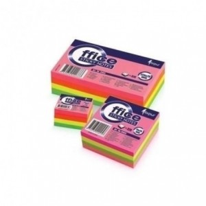 Notes adeziv 50x40mm cub neon 320 coli FORPUS - ACOMI.ro