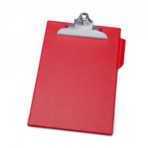 Clipboard simplu RAPESCO Heavy Duty A4, rosu· ACOMI.ro