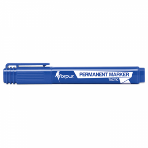 Permanent marker vf. rotund, 1-5mm albastru, FORPUS TACTIC · ACOMI.ro