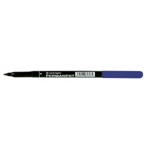 Marker permanent albastru 1.0mm - CENTROPEN · ACOMI.ro