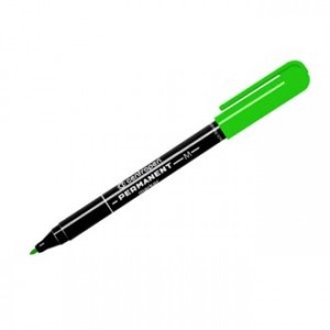 Marker permanent verde 1.0mm - CENTROPEN · ACOMI.ro