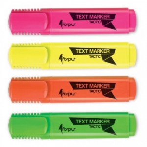 Textmarker 2-5mm, portocaliu, FORPUS TACTIC · ACOMI.ro